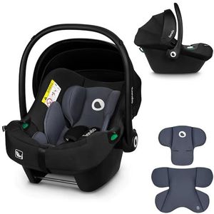 LIONELO ASTRID i-Size babyautostoeltje 40-87 cm, babyzitje groep 0+, achterwaarts gerichte montage, 3-punts veiligheidsgordel zijbescherming, zitinleg Dri-Seat