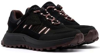 Clarks - ATLTrekShoeGTX - Wandelschoenen - Zwart Combi - 40 EU