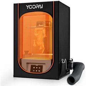 YOOPAI Hars 3D-printerbehuizing met ventilatie, multifunctionele 3D-printerafdekking, elimineert geuren, stofdicht, isoleert lawaai voor Creality Anycubic Elegoo-serie, lcd SLA DLP 3D-printer