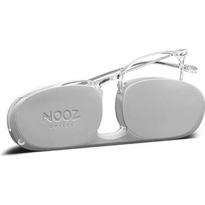 Nooz Alba Collection Essential leesbril, kristalkleur, +1,50, ovale vorm, voor dames en heren