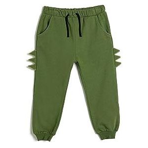 Koton Babyboy Jogger Sweatpants Trekkoord Zakken Applique Detail Katoen, kaki (853), 12-18 Maanden