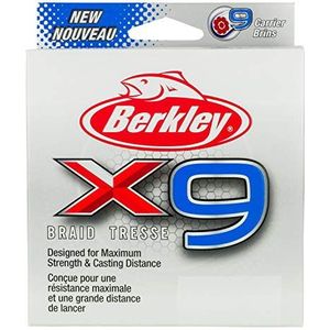Berkley Unisex's X9 Crystal gevlochten vislijn, 330-Yard/4,5 kg