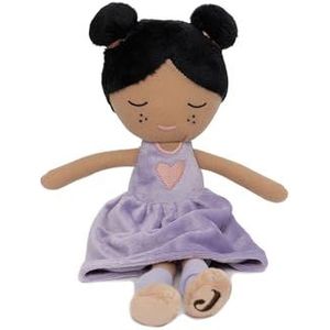 Jollein Stoffen pop knuffelpop - Doll Daisy - 100% polyester - 32x10x6cm - knuffeldier - pop