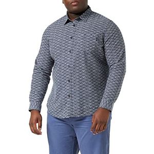 Dockers Origineel shirt voor heren, slim hemd, Miller Dockers Navy, S