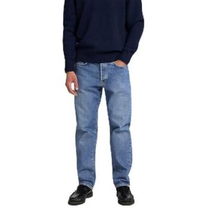 SLH196-STRAIGHT Scott 3070 JNS EX NOOS, blauw (medium blue denim), 31W x 34L