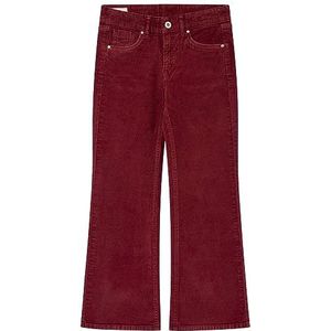 Pepe Jeans Willa Jr Broek voor meisjes, Rood (Bourgondi?, 14 jaar