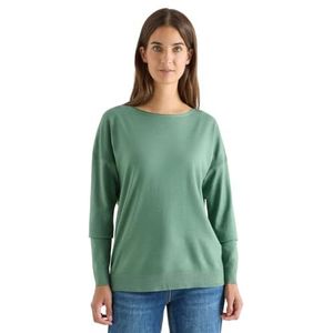 CECIL - Trui - Smaragd - Knitwear - Lange Mouw - Ronde Hals