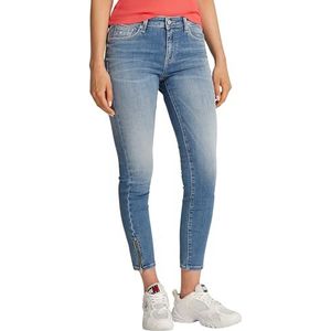 Tommy Jeans - Sophie Lw Skn Ank Zip - Denim - Taille 27 - Lengte 34 - Dames