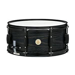 Tama WP1465BK-BOW Snare Drum - 6.5" x 14" - Zwart Eiken Hout