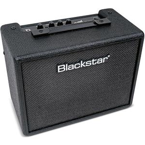 Blackstar Debut 15 LT elektrische gitaar 15 watt combiversterker, perfect voor beginners, volumeregelaar en EQ-regelaar voor het oefenen thuis, audio-ingang en geëmuleerde uitgang/hoofdtelefoon