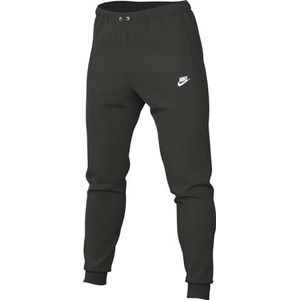 Nike - Sportswear Club Fleece - Joggingbroek - Donkergroen - Wit
