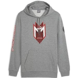 AC Milan Sweatshirt met capuchon Ftlbicons, grijs, volwassenen, L