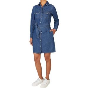 Pepe Jeans Regular Korte Jurk Met Lange Mouwen