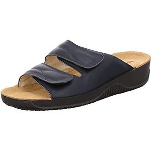 Rohde Soltau-40 damesslippers, slippers, zomerschoenen, vrijetijdsschoenen, blauw, 35 EU