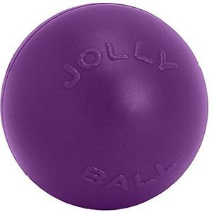 Jolly Pets Push-n-Play bal hondenspeelgoed, 14 inch/extra-Large, paars, alle rassen maten