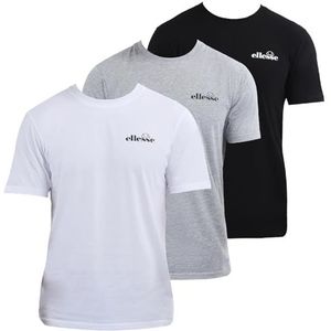 ellesse Azzini T-Shirt (3 Pack) Multi LGE