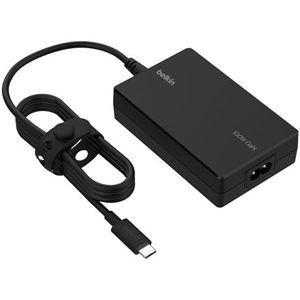 Belkin Connect 100W Power Delivery USB-C Core GaN-voedingsadapter, snellaadadapter met universele USB-C-compatibiliteit, kabel van 2,5 m, voor gamingapparaten, MacBook Pro, pc-laptops en Chromebook