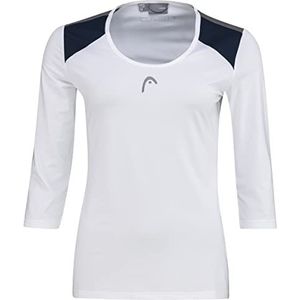 HEAD Club 22 Tech 3/4 Shirt Vrouwen