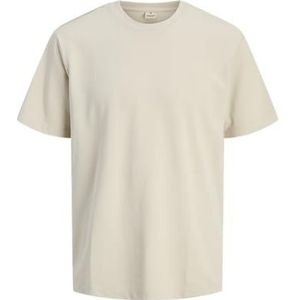 JACK & JONES Heren Jprbluhug SS Tee, Zilvervoering., XS