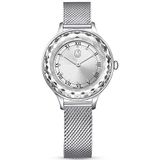 Swarovski Octea Nova horloge, Swiss Made, Metalen armband, Zilverkleurig, Roestvrij staal