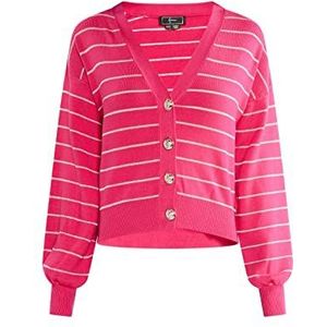 FENIA Dames gebreide jas 11025361-FE02, roze, XS/S, roze, XS/S