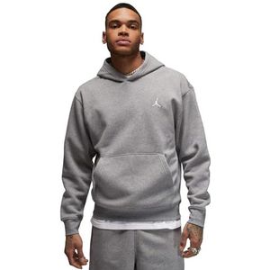 NIKE Jordan Essential Sweatshirt met capuchon Carbon Heather/White M