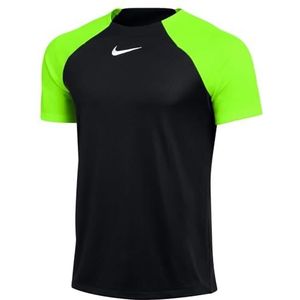 Nike Heren Short Sleeve Top M Nk Df Acdpr Ss Top K, Zwart/Volt/Wit, DH9225-010, XL