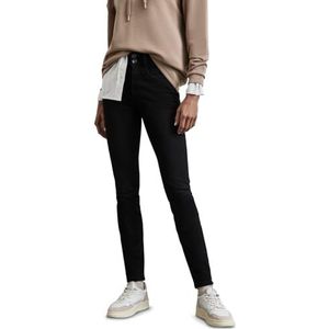 STREET ONE Jeans in slim fit, Zwart Licht Washed, 25W / 30L