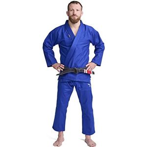 IPPONGEAR BJJ Brazilian Jiu Jitsu Beginner-pak incl. witte riem, parelgeweven materiaal, 350 g/m² stofdichtheid, scheurvast