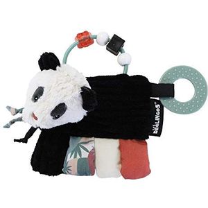 Les Déglingos speel- en educatief speelgoed Rototos van de Panda, zachte stof, pluche, geschikt vanaf de geboorte
