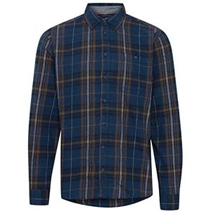 Blend Heren 20714909 Overhemd, 194024/Dress Blues, XXL