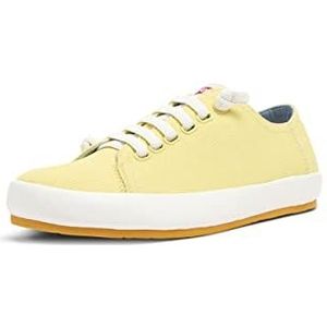 CAMPER Peu Rambla Vulcanizado Sneakers voor dames, Lt/Pastel Yellow, 40 EU, Lt Pastel Geel, 40 EU