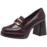 Tamaris - Rode Loafers - Synthetisch Materiaal