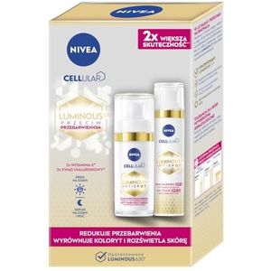 Nivea - LUMINOUS - Dagcrème - 40 ml - Anti-verkleuring Serum - 30 ml