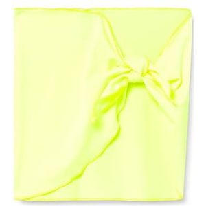 Haute pression Effen pareo voor meisjes, badpak, bedekkend, Neon geel, 6 Jaren