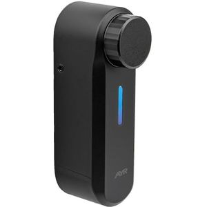 AYR int_PASS Intelligent wifi-slot met deuralarm, gemaakt in Spanje, veilige toegang op afstand zonder sleutel, elektronisch slot, matzwarte afwerking.