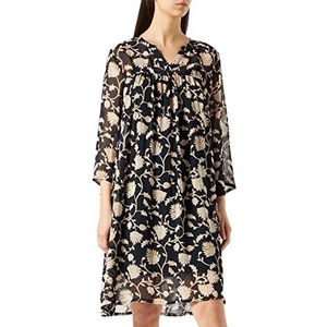 Part Two Polinpw Dr Dress Relaxed Fit dames, Black Block Print, 40