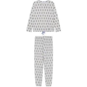 Women'secret Daily Forest Collection pyjama lang, wit, maat XS voor dames
