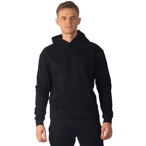 Carlheim Heren Hoodie Hudson Branded, zwart, L