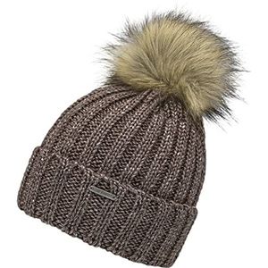 CHILLOUTS Rosalie Hat Wintermuts voor dames, Brown Glitter, One size