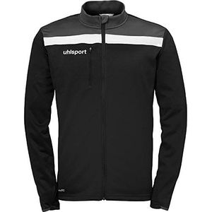 Uhlsport Offense 23 Poly Jacket voor heren, zwart/antraciet/wit, L