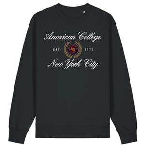 AMERICAN COLLEGE USA JOGGING SET HEREN ZWART MAAT XL DECONTRACTE, Zwart, XL
