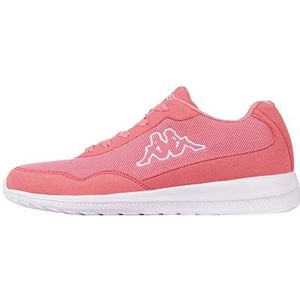 Kappa Follow sneakers voor heren, Roze 7210 Flamingo Wit 7210, 38 EU