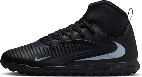 Nike Jr. Phantom 6 High Club voetbalschoenen voor kids (turf) - Zwart