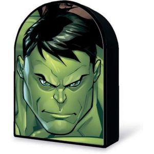 Grandi Giochi Marvel Avengers Hulk Verticale puzzel voor lenzen, 300 onderdelen inbegrepen en 3D-PUB000000 Lattacon Box, PUB000000