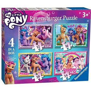 Ravensburger My Little Pony The Movie 2-4 inch doos (12, 16, 20, 24 stuks) Legpuzzels voor kinderen vanaf 3 jaar