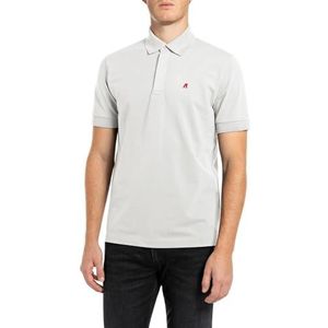 Replay Poloshirt voor heren, regular fit, 801, gebroken wit., S
