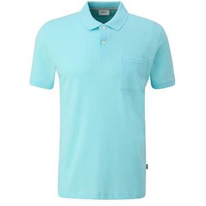 s.Oliver Poloshirt voor heren in gemêleerde look, 60 W1, M