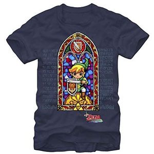 Nintendo Heren gebrandschilderd glas T-Shirt