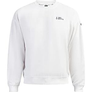 CLIMA IGLU Oversized sweatshirt voor heren, wit, L